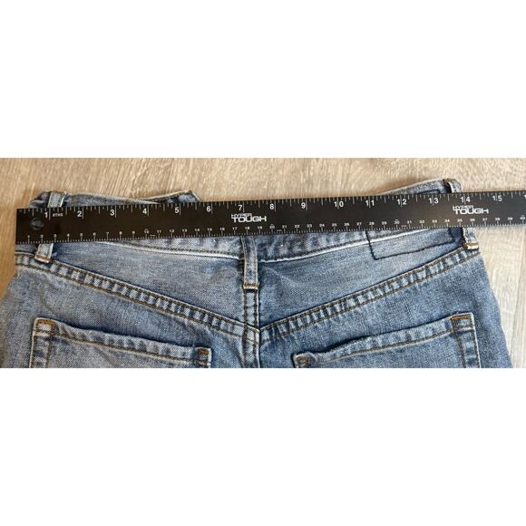 Women’s We The Free Size 24 Denim Shorts Fly Button - Picture 4 of 11